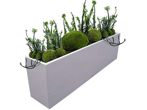 rectangle planter box 25x6x6